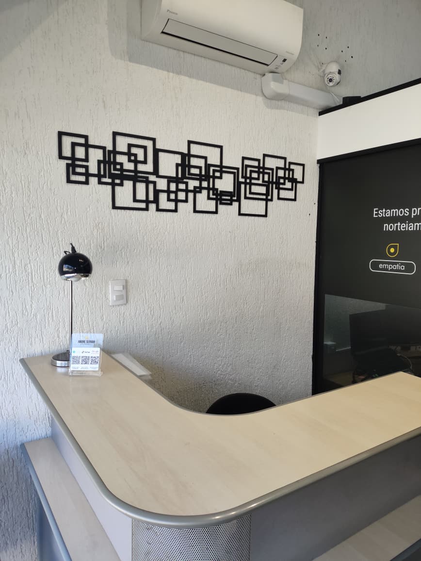 Recepção do escritório